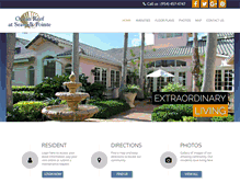 Tablet Screenshot of oceanreefapartments.com